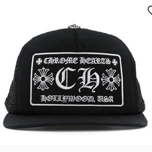 Chrome Hearts CH Hollywood Trucker Hat